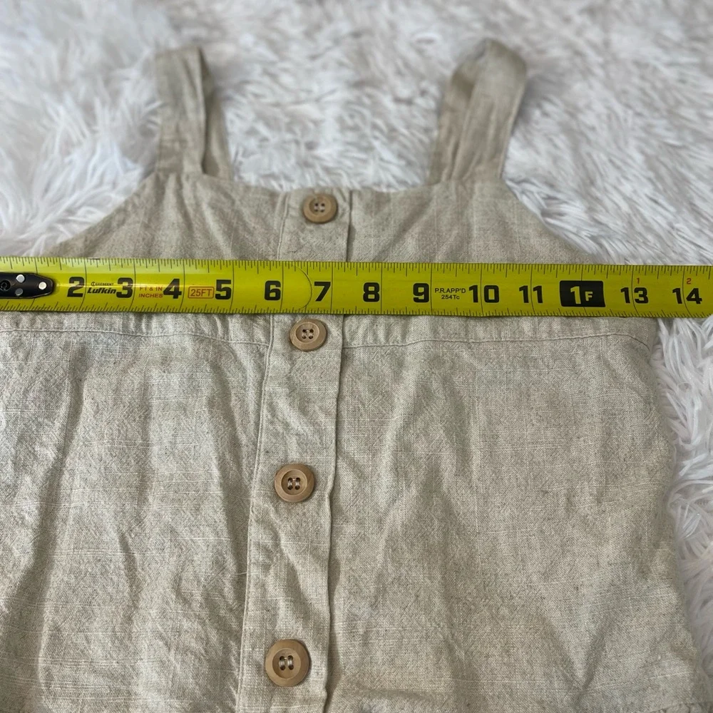 CHELSEA & VIOLET GIRLS SIZE L TOP AND SKIRT LIGHT TAN COLOR